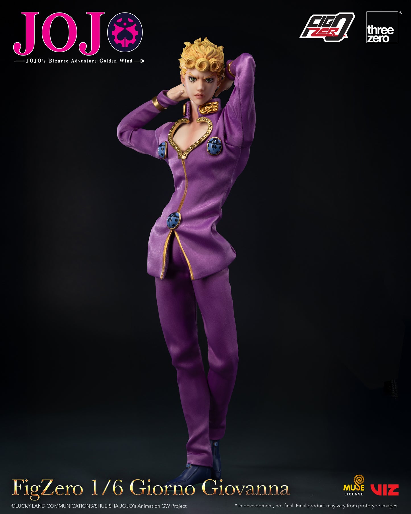 [PRE-ORDER] JOJO's Bizarre Adventure: Golden Wind FigZero 1/6 Giorno Giovanna