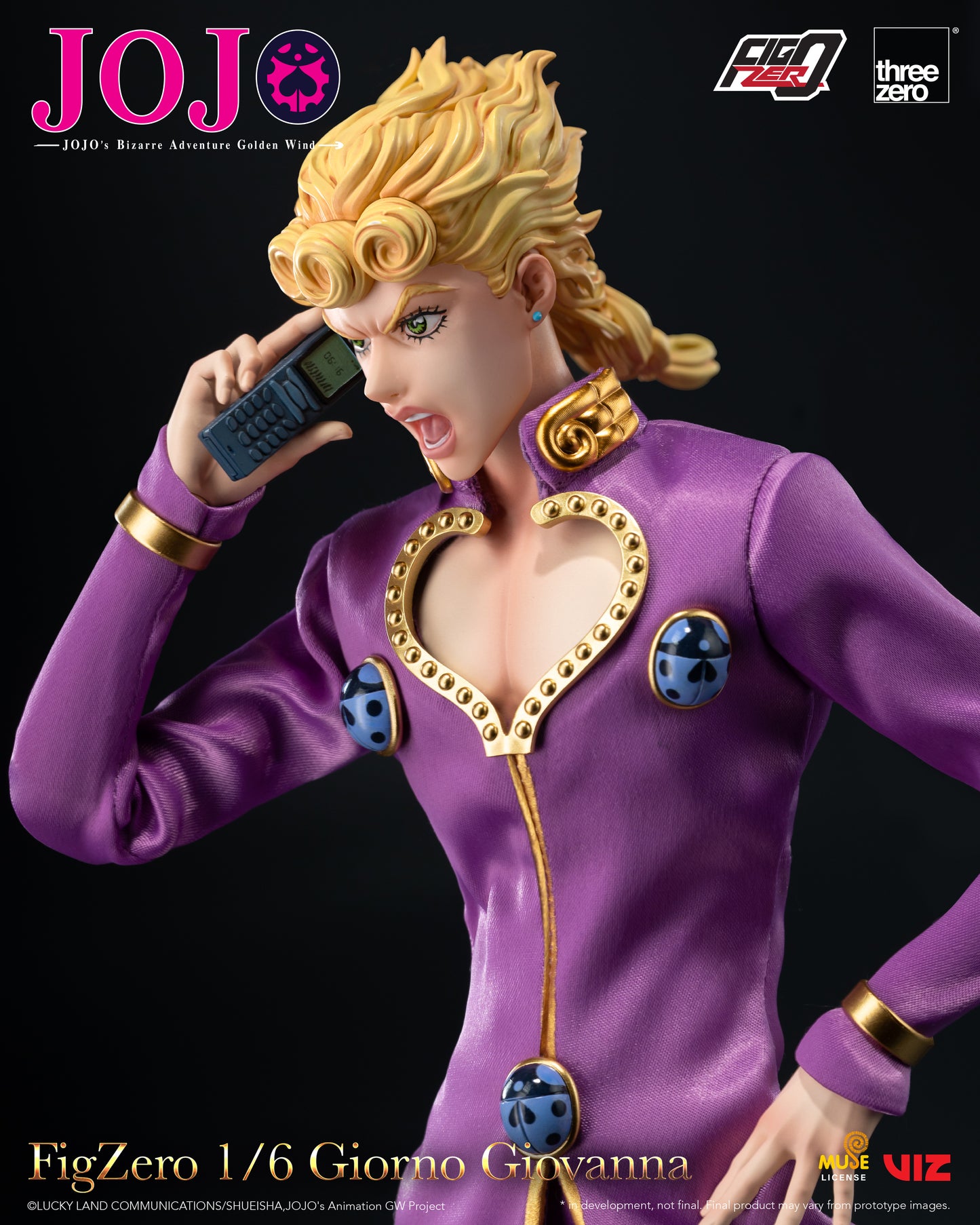 [PRE-ORDER] JOJO's Bizarre Adventure: Golden Wind FigZero 1/6 Giorno Giovanna