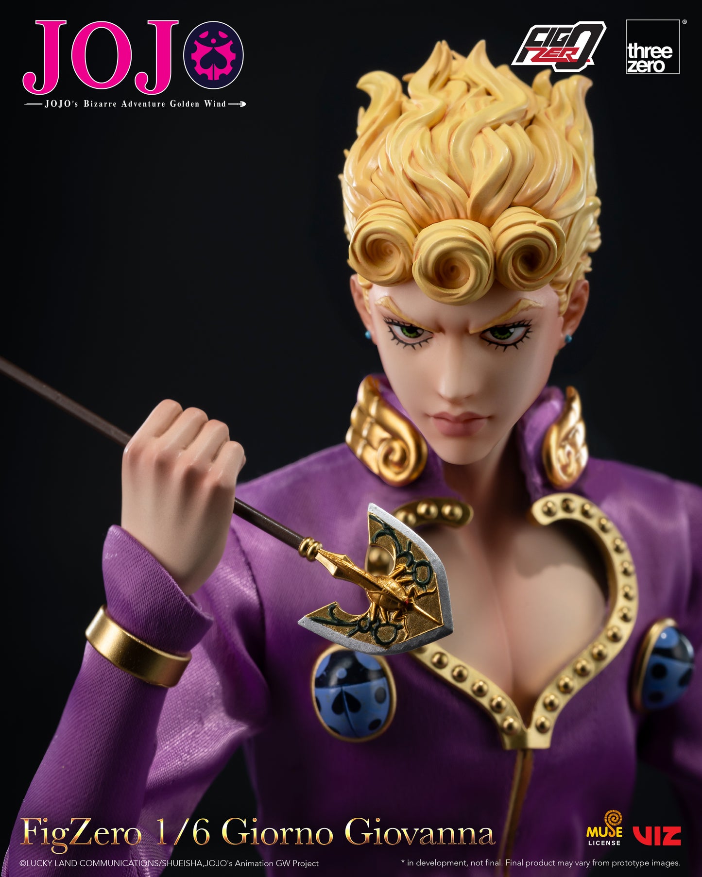 [PRE-ORDER] JOJO's Bizarre Adventure: Golden Wind FigZero 1/6 Giorno Giovanna