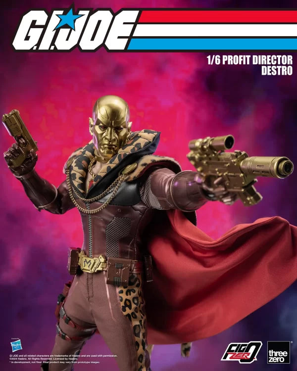 G.I. Joe FigZero 1/6 Profit Director Destro