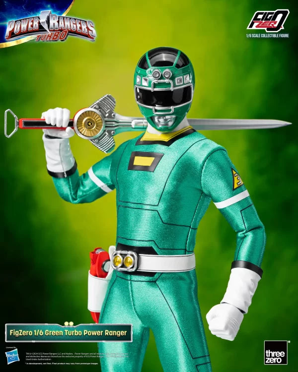 [PRE-ORDER] Power Rangers Turbo FigZero 1/6 Green Turbo Power Ranger