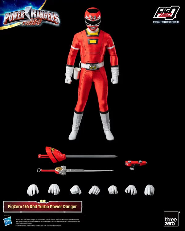 [PRE-ORDER] Power Rangers Turbo - FigZero 1/6 Red Turbo Power Rangers