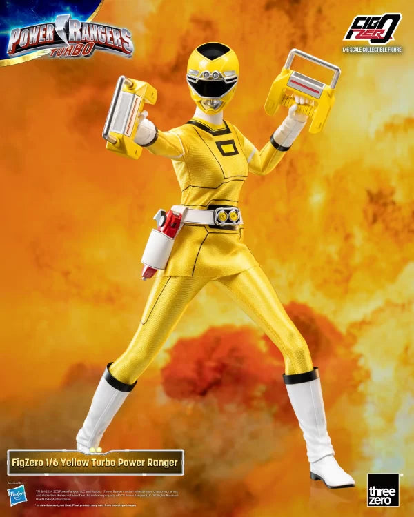 [PRE-ORDER] Power Rangers Turbo FigZero 1/6 Yellow Turbo Power Ranger