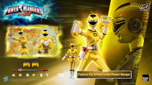 [PRE-ORDER] Power Rangers Turbo FigZero 1/6 Yellow Turbo Power Ranger