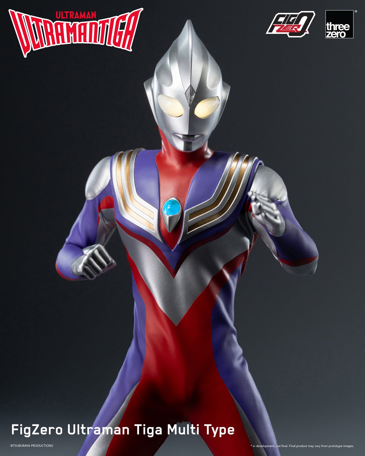 [PRE-ORDER] Ultraman Tiga FigZero Ultraman Tiga Multi Type