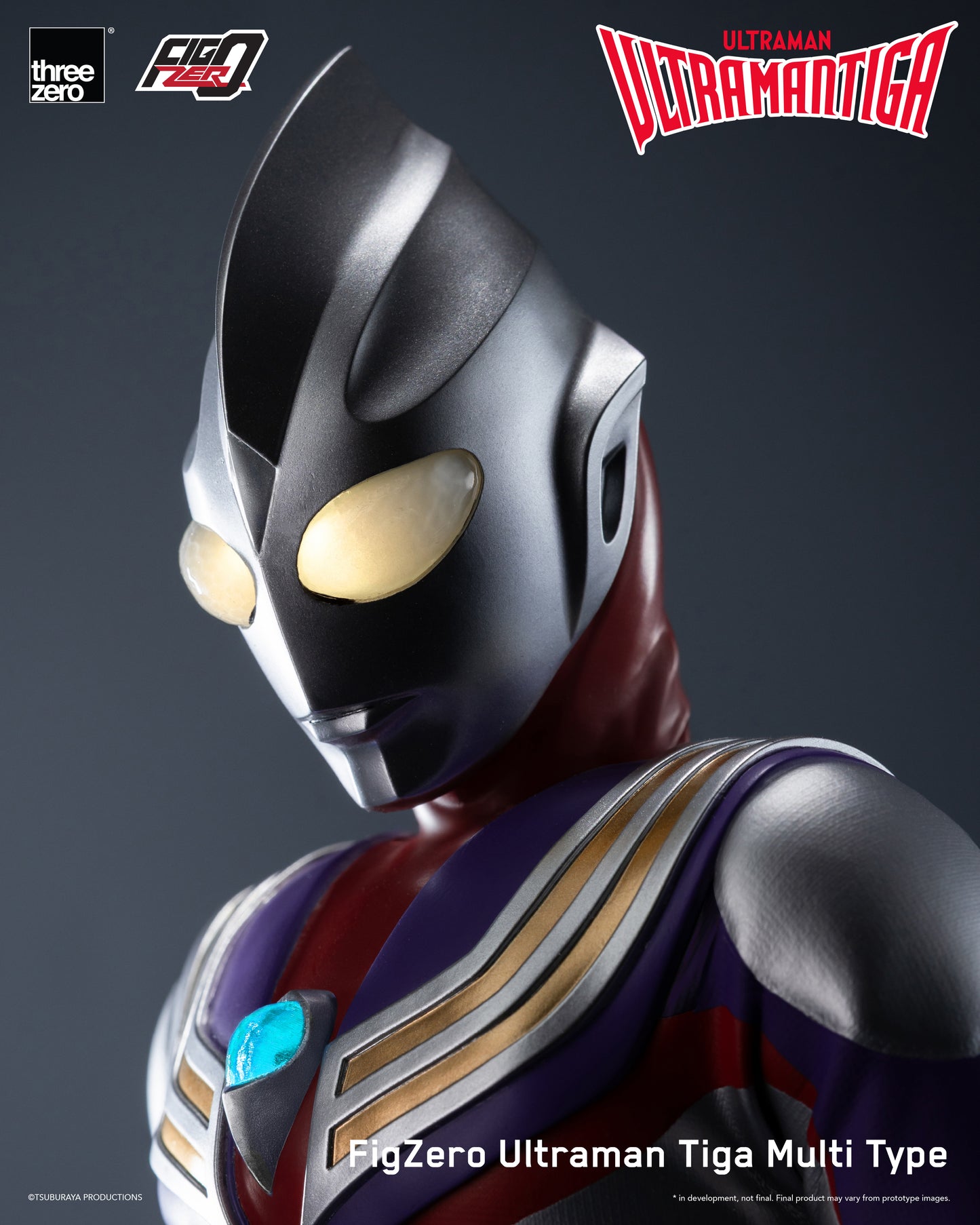 [PRE-ORDER] Ultraman Tiga FigZero Ultraman Tiga Multi Type