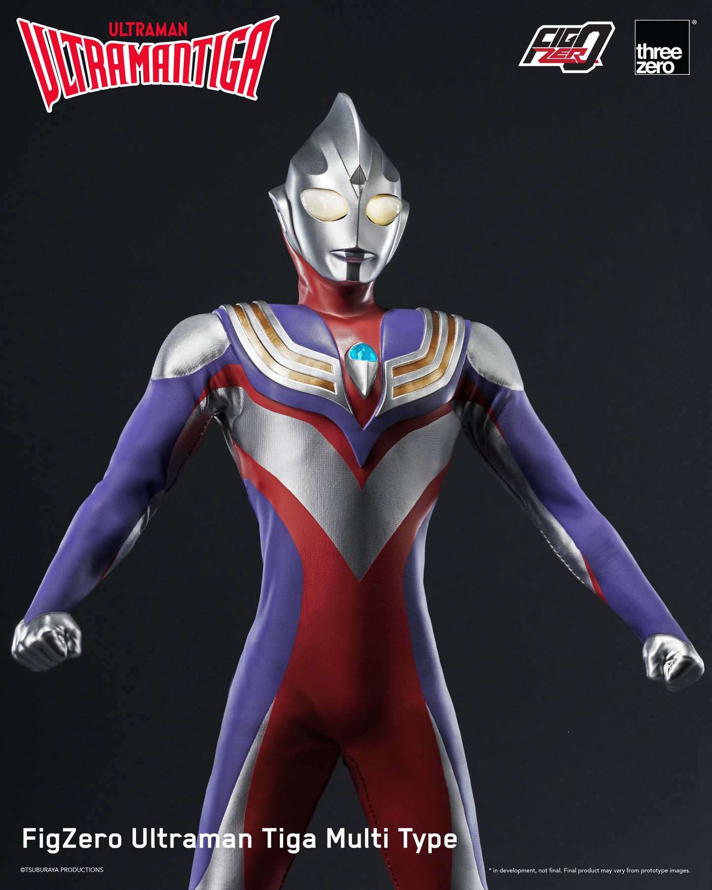 [PRE-ORDER] Ultraman Tiga FigZero Ultraman Tiga Multi Type