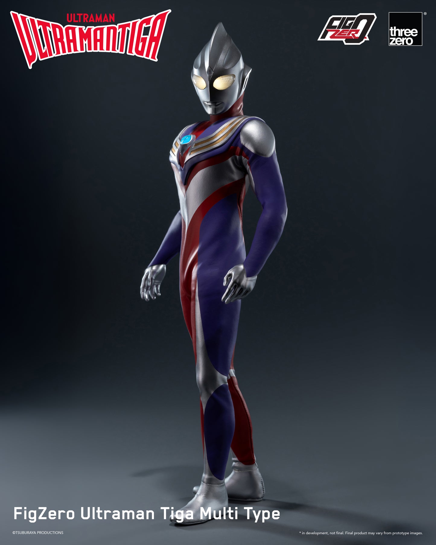 [PRE-ORDER] Ultraman Tiga FigZero Ultraman Tiga Multi Type
