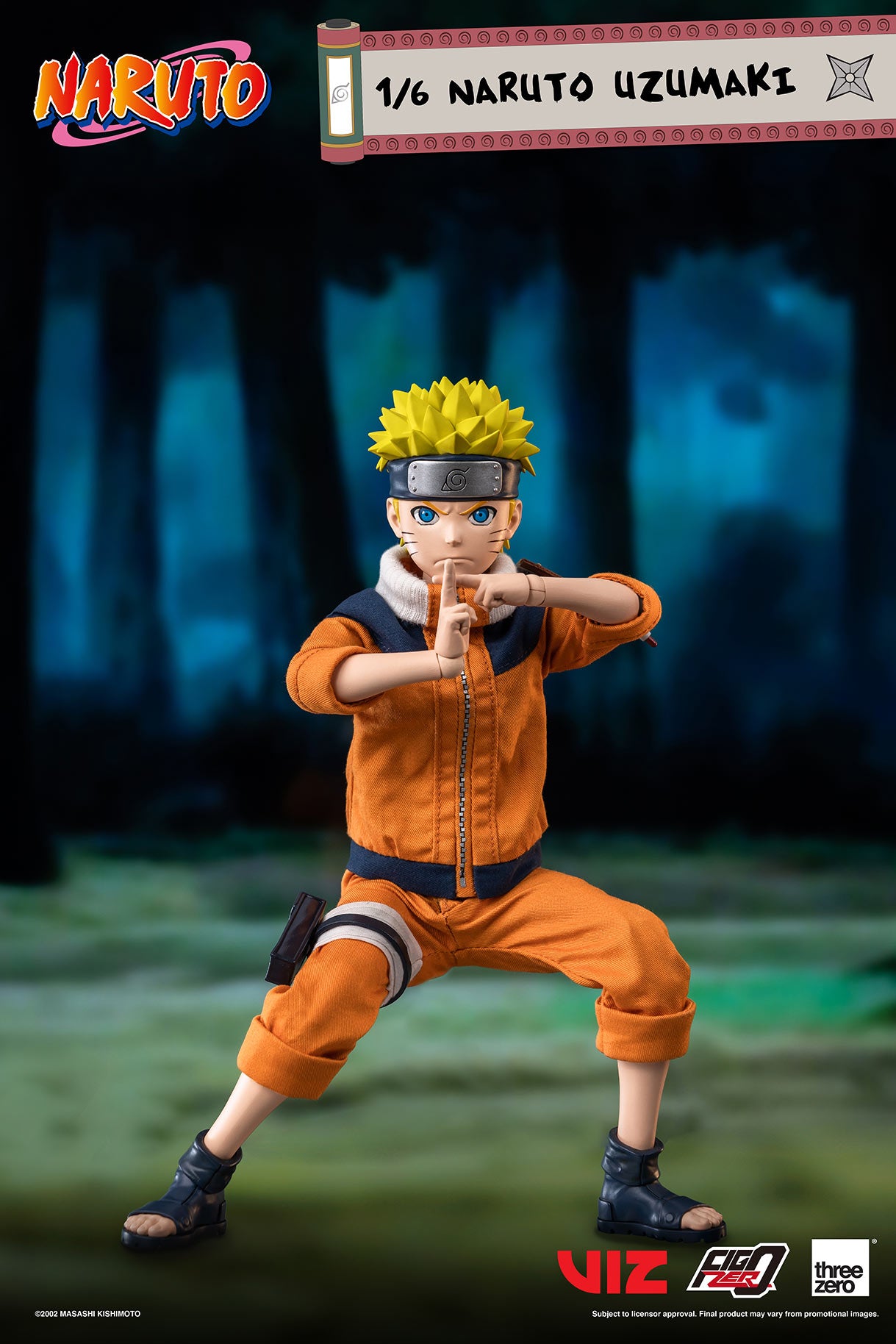 Naruto FigZero 1/6 Naruto Uzumaki