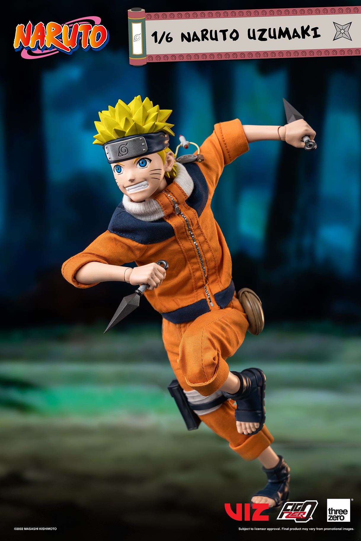 Naruto FigZero 1/6 Naruto Uzumaki