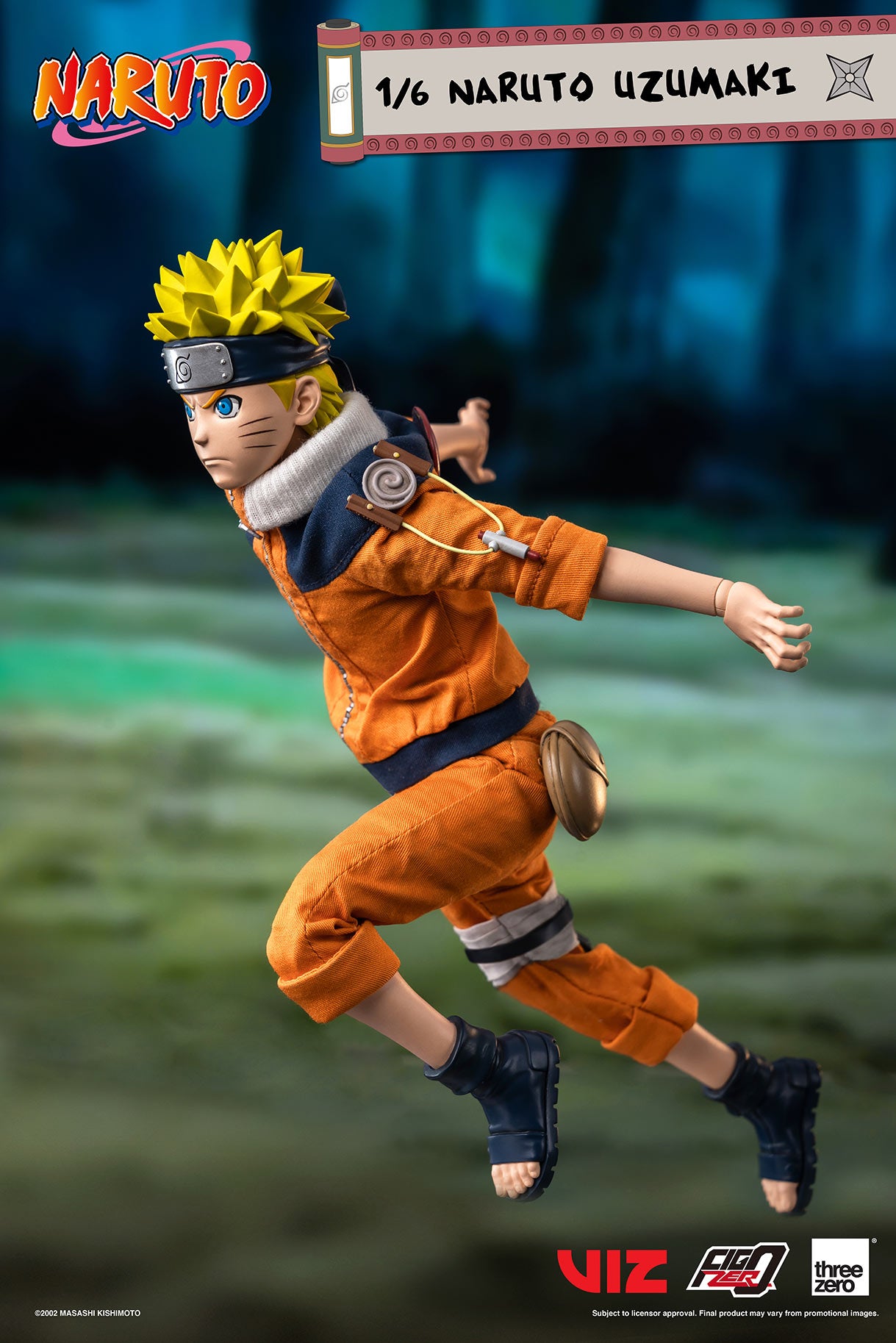 Naruto FigZero 1/6 Naruto Uzumaki