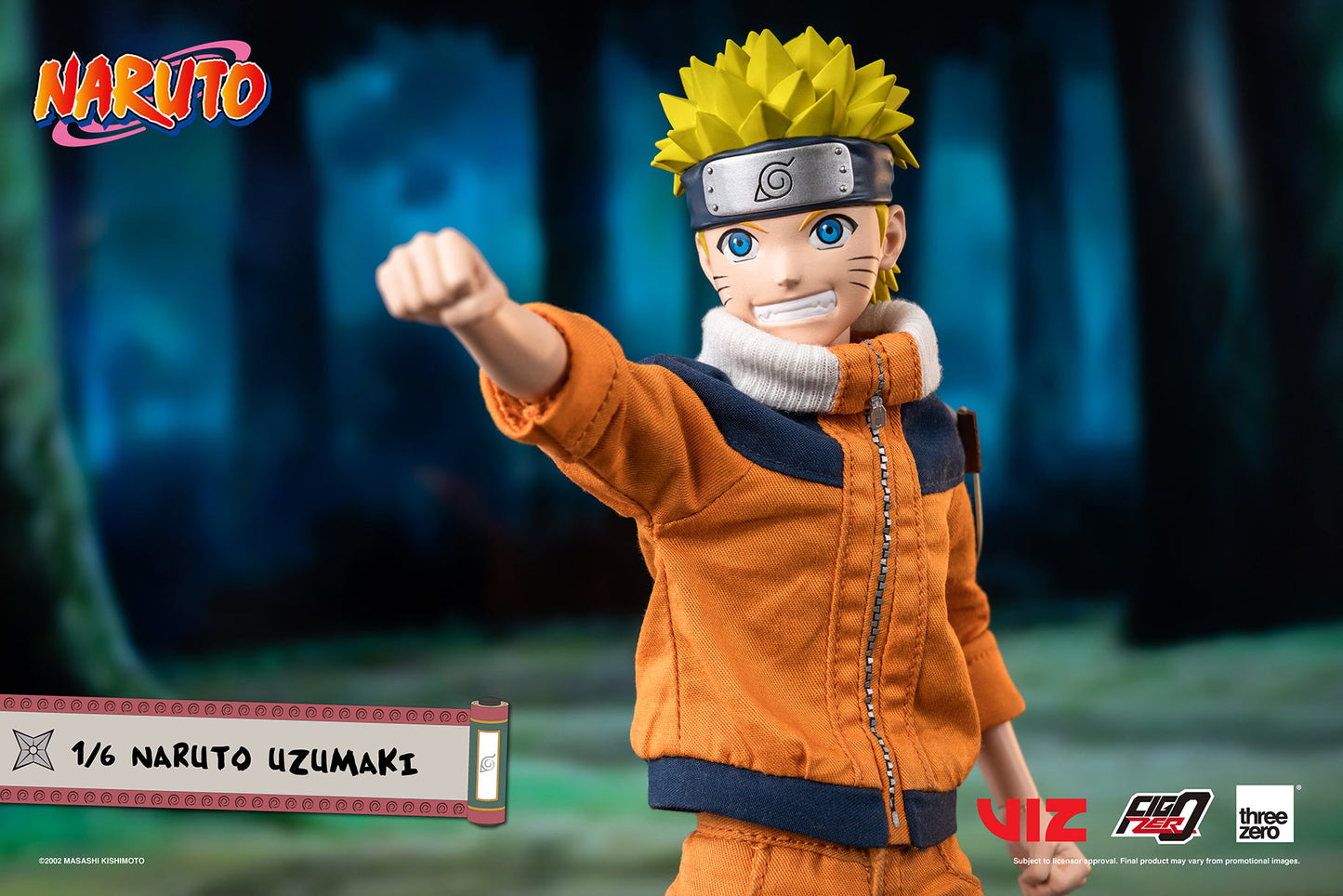 Naruto FigZero 1/6 Naruto Uzumaki