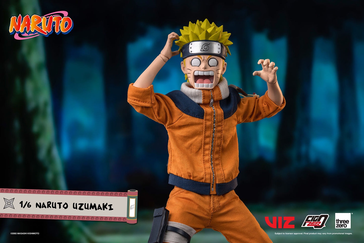 Naruto FigZero 1/6 Naruto Uzumaki