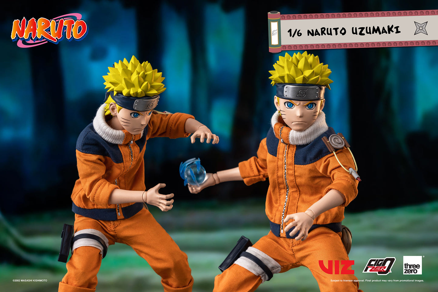 Naruto FigZero 1/6 Naruto Uzumaki