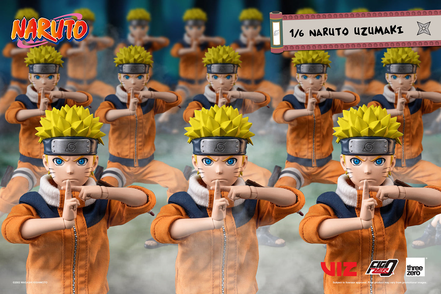 Naruto FigZero 1/6 Naruto Uzumaki