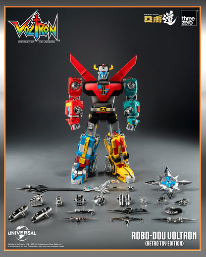[PRE-ORDER] Voltron: Defender of the Universe ROBO-DOU Voltron (Retro Toy Edition)