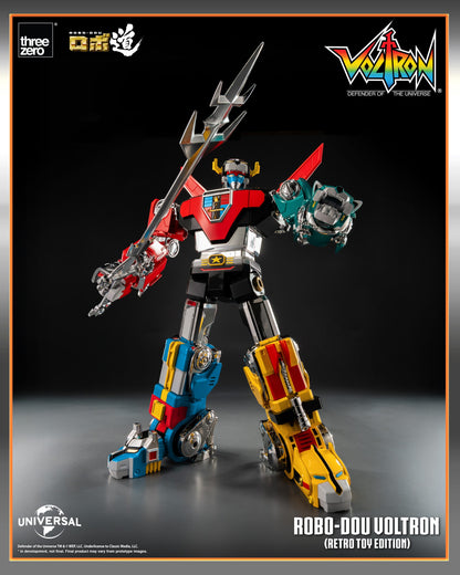 [PRE-ORDER] Voltron: Defender of the Universe ROBO-DOU Voltron (Retro Toy Edition)