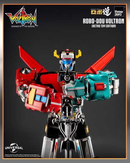 [PRE-ORDER] Voltron: Defender of the Universe ROBO-DOU Voltron (Retro Toy Edition)