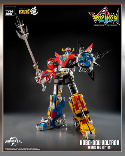 [PRE-ORDER] Voltron: Defender of the Universe ROBO-DOU Voltron (Retro Toy Edition)