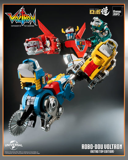 [PRE-ORDER] Voltron: Defender of the Universe ROBO-DOU Voltron (Retro Toy Edition)