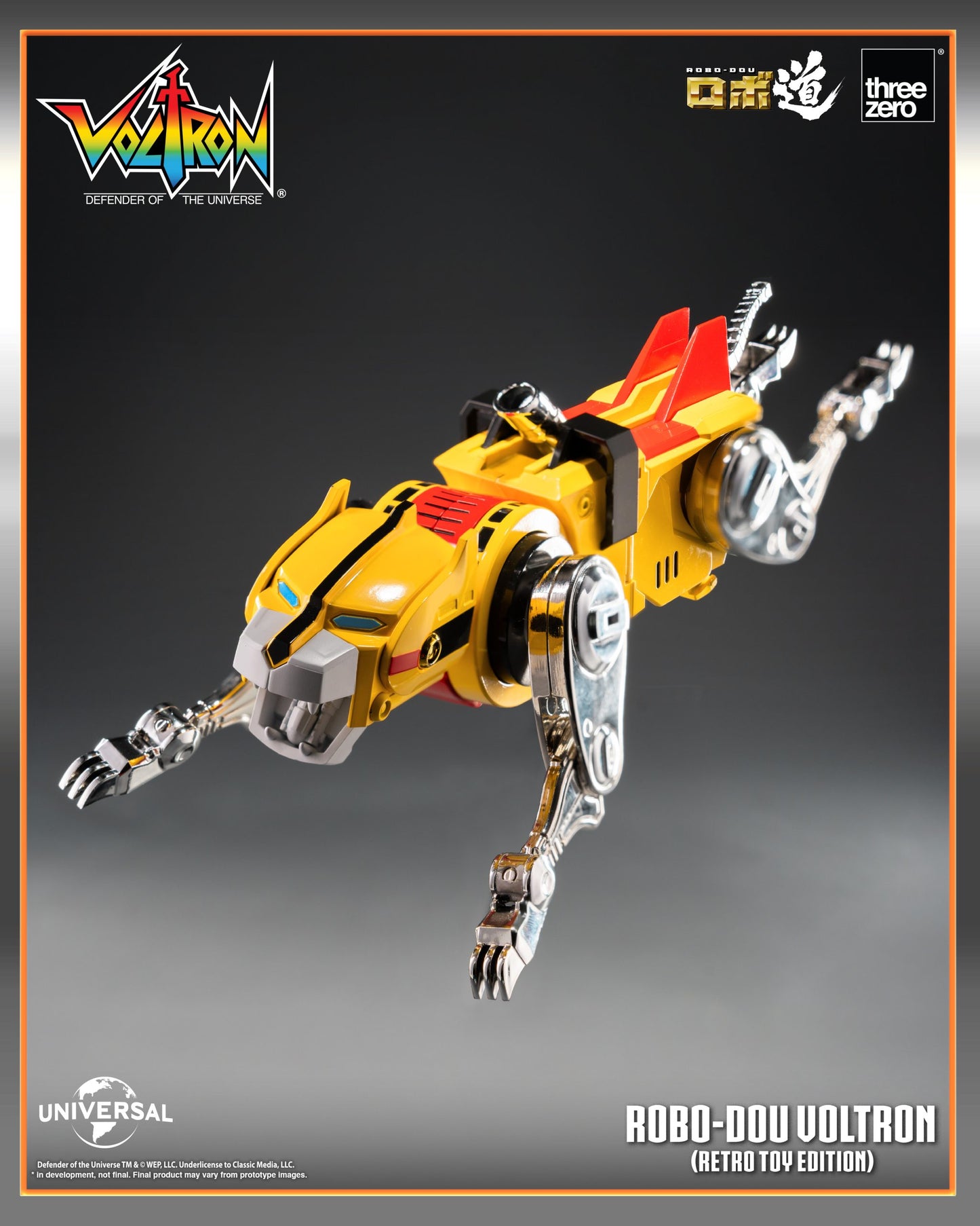 [PRE-ORDER] Voltron: Defender of the Universe ROBO-DOU Voltron (Retro Toy Edition)