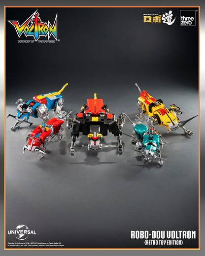 [PRE-ORDER] Voltron: Defender of the Universe ROBO-DOU Voltron (Retro Toy Edition)