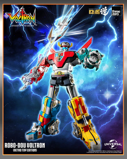 [PRE-ORDER] Voltron: Defender of the Universe ROBO-DOU Voltron (Retro Toy Edition)