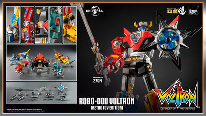 [PRE-ORDER] Voltron: Defender of the Universe ROBO-DOU Voltron (Retro Toy Edition)