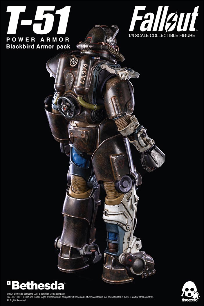 Fallout 1/6 T-51 Blackbird Armor Pack