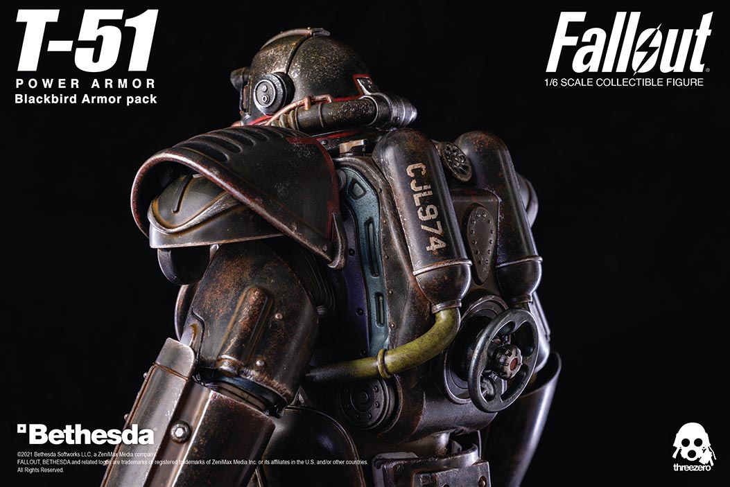 Fallout 1/6 T-51 Blackbird Armor Pack