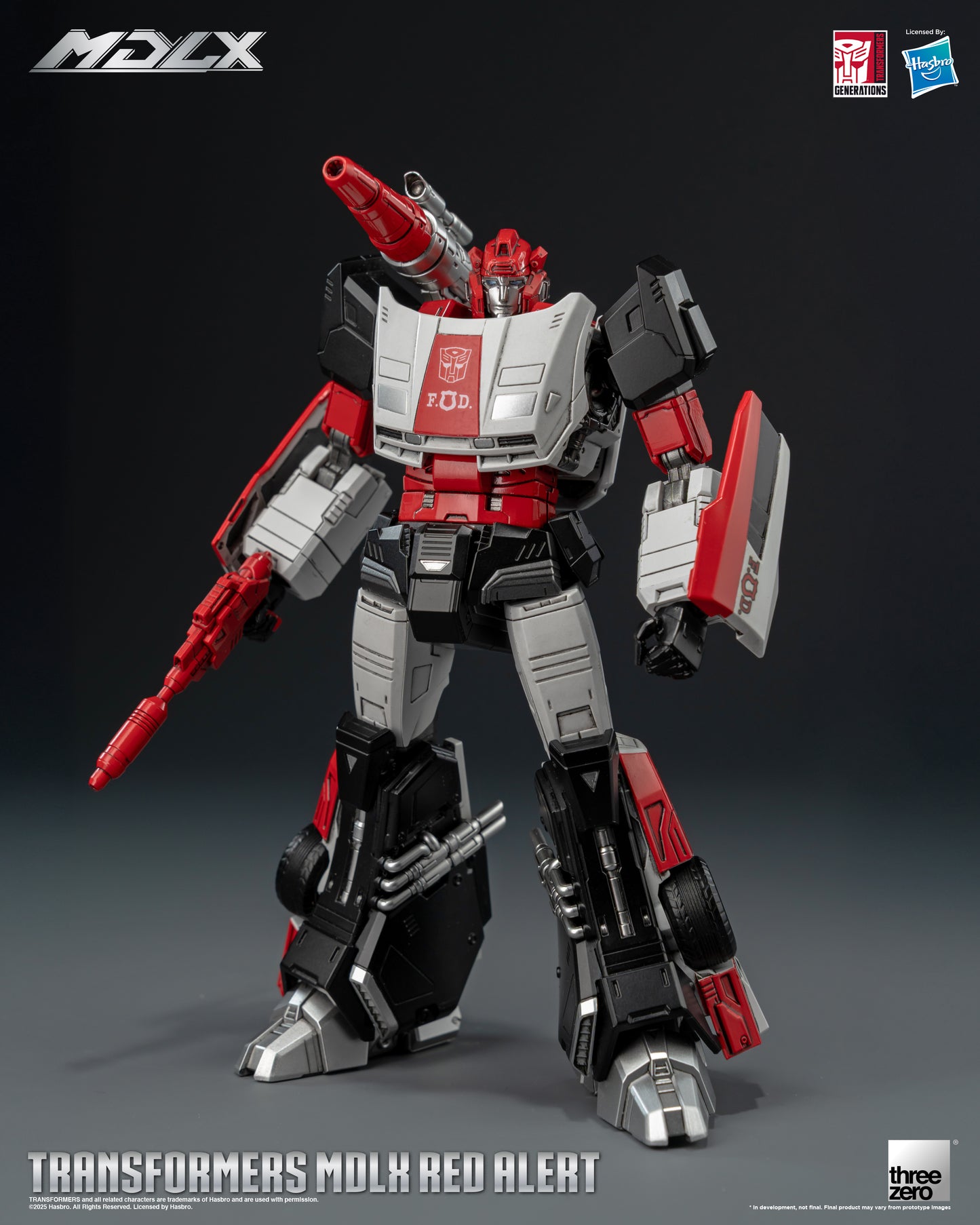 [PRE-ORDER] Transformers MDLX Red Alert