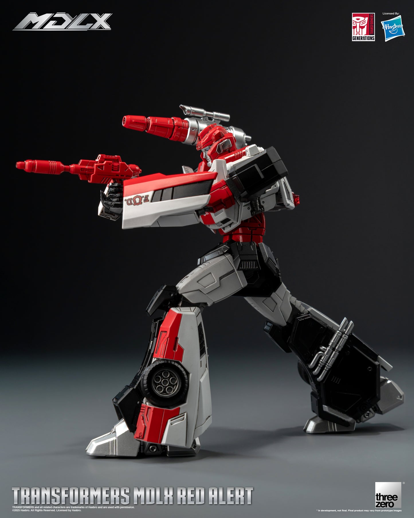 [PRE-ORDER] Transformers MDLX Red Alert