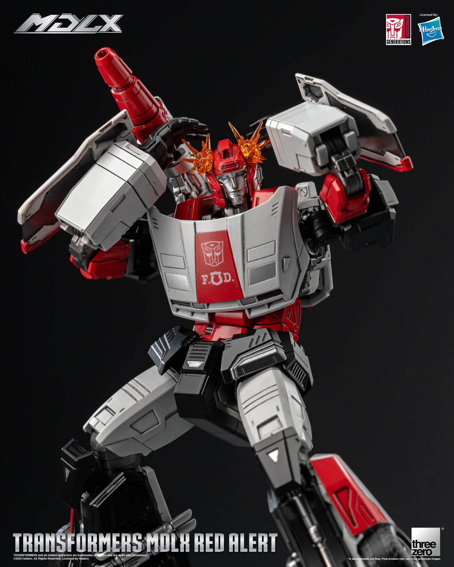 [PRE-ORDER] Transformers MDLX Red Alert