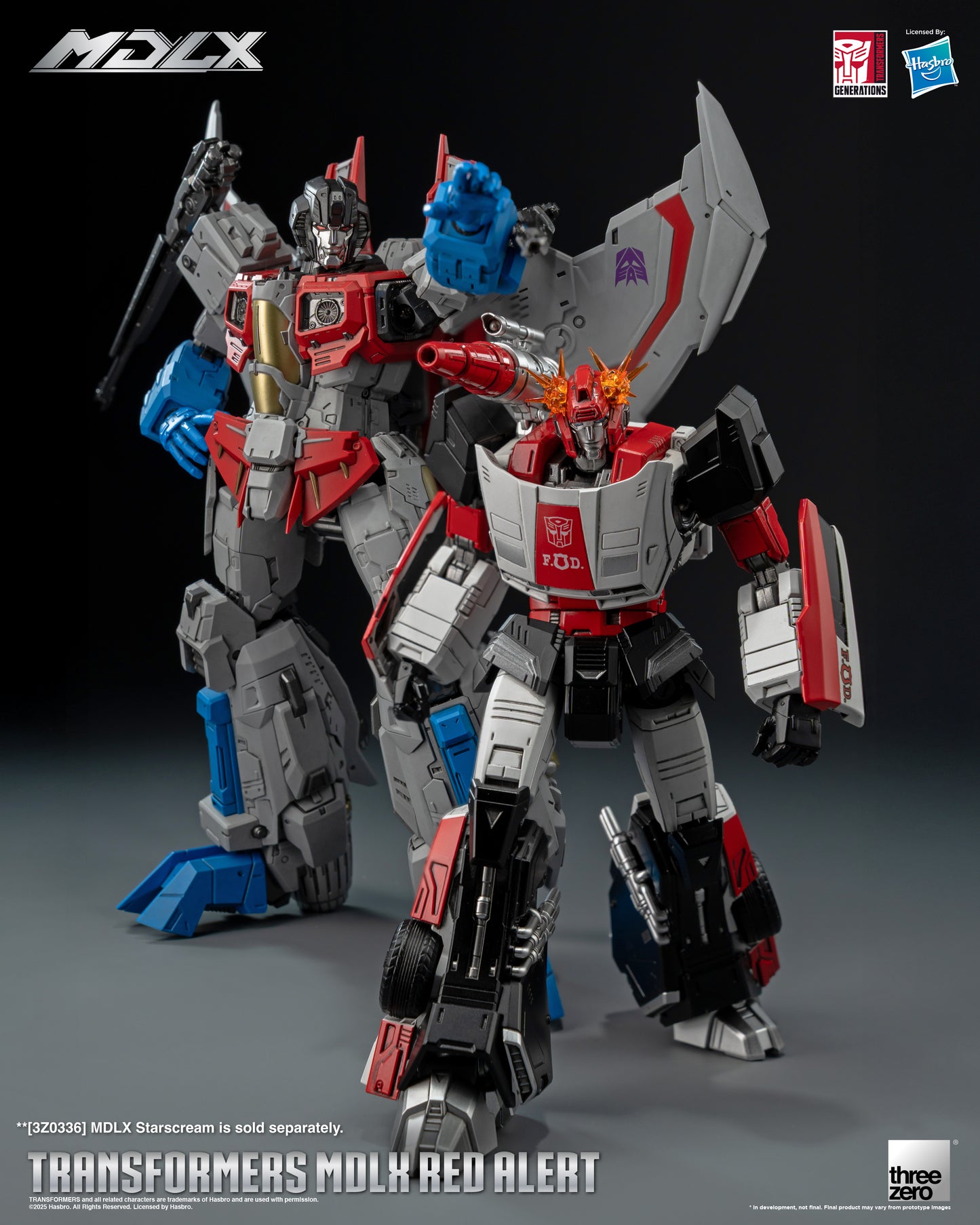 [PRE-ORDER] Transformers MDLX Red Alert