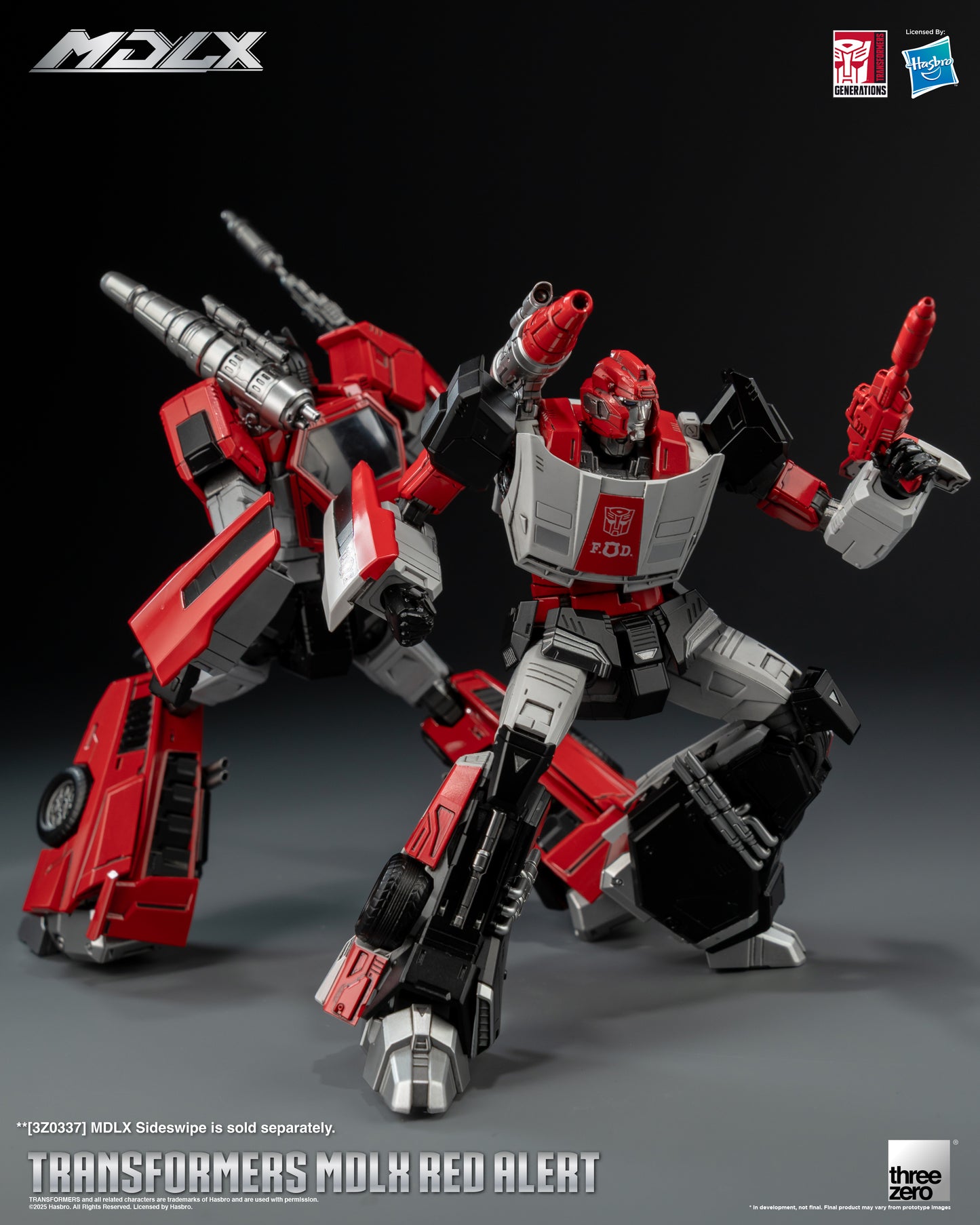 [PRE-ORDER] Transformers MDLX Red Alert