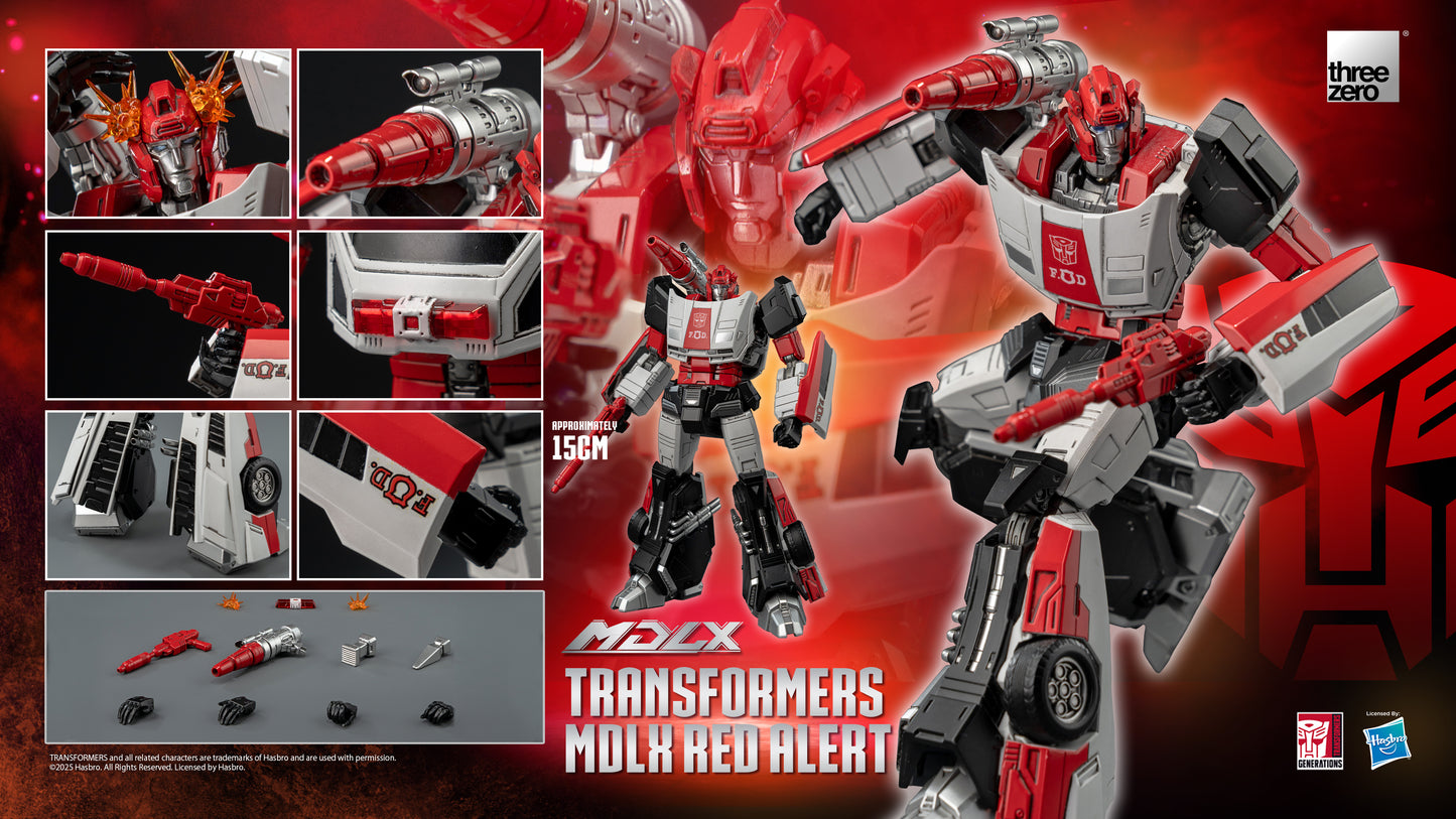 [PRE-ORDER] Transformers MDLX Red Alert